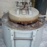 Furnace for laboratory exercises.