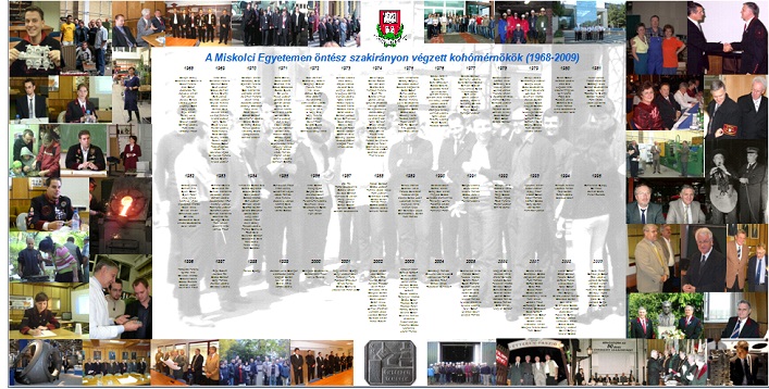 öntőszakirány hallgatók