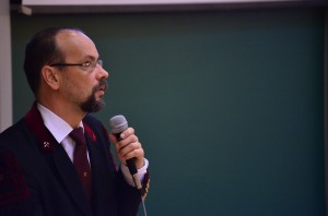 Prof. Dr. Palotás Árpád dékán úr megnyitja a rendezvényt.